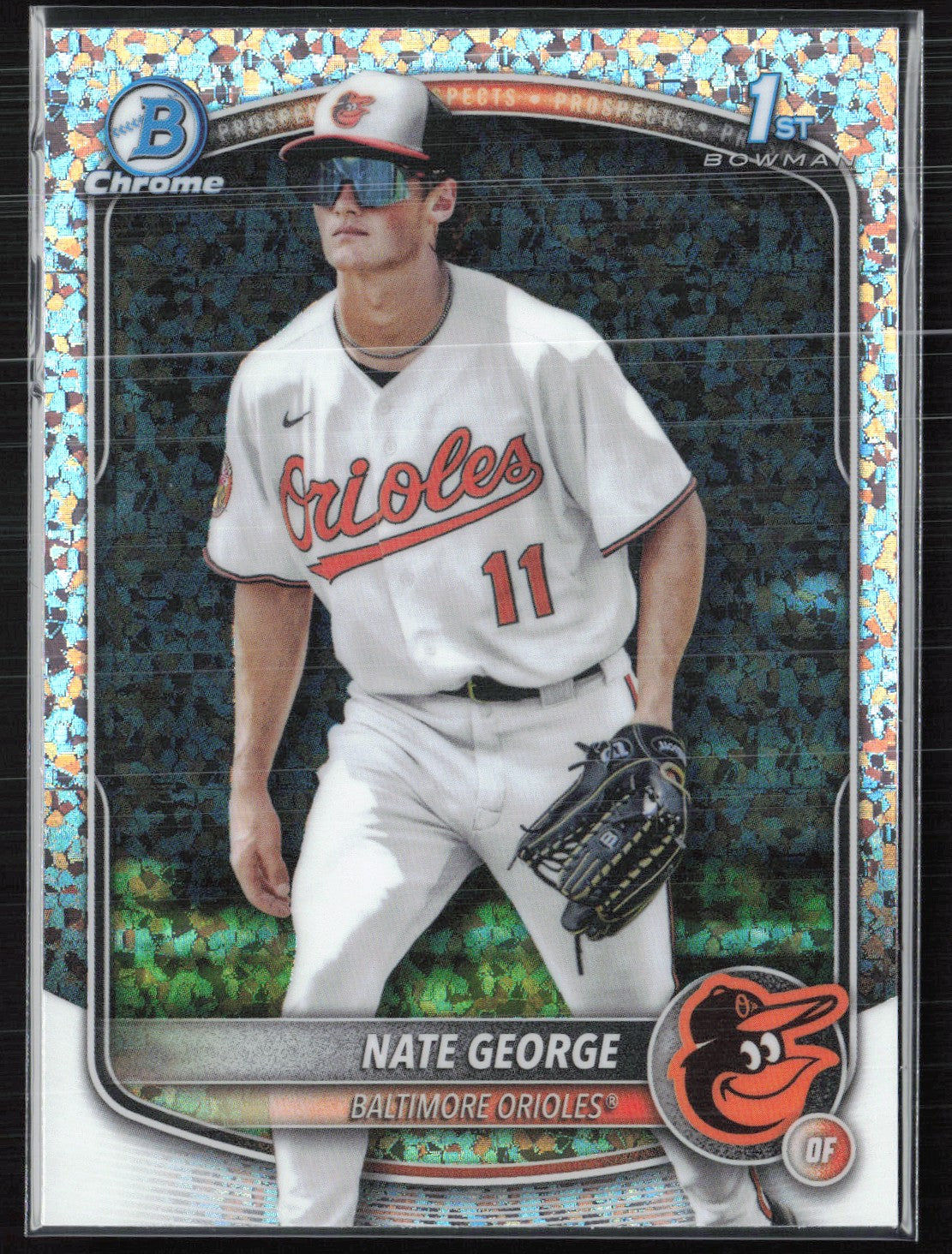 Nate George 1st Bowman Mini Diamond