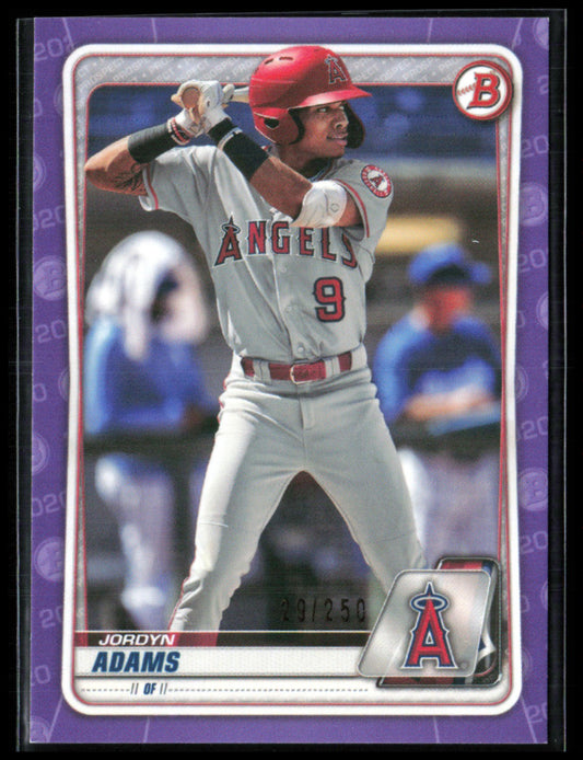 Jordyn Adams Purple Refractor /250