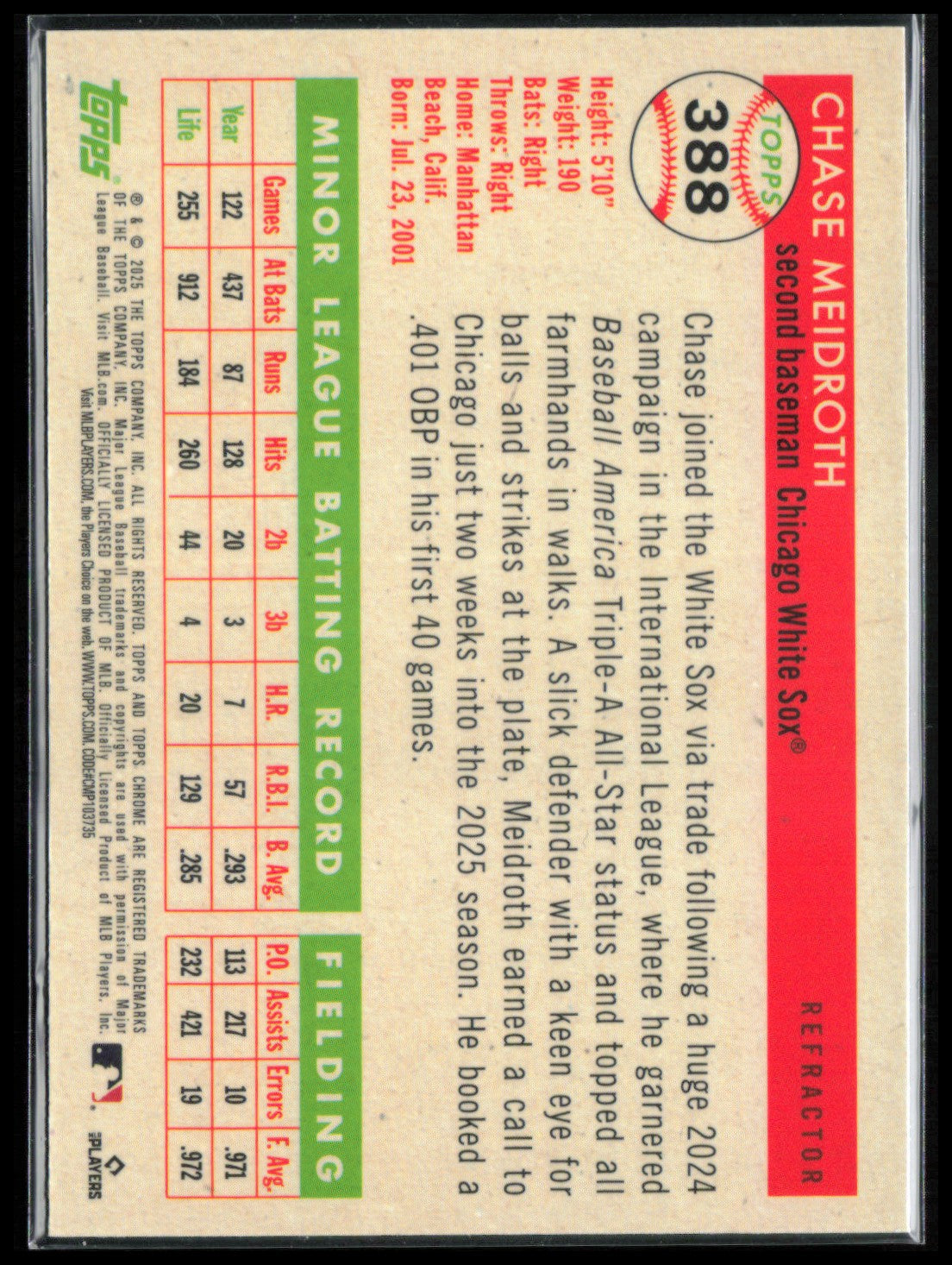 Chase Meidroth RC Refractor