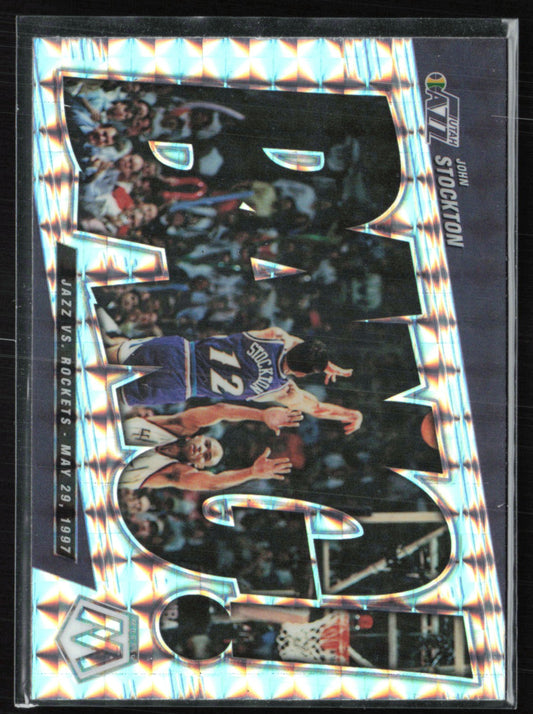 John Stockton Mosaic Prizm