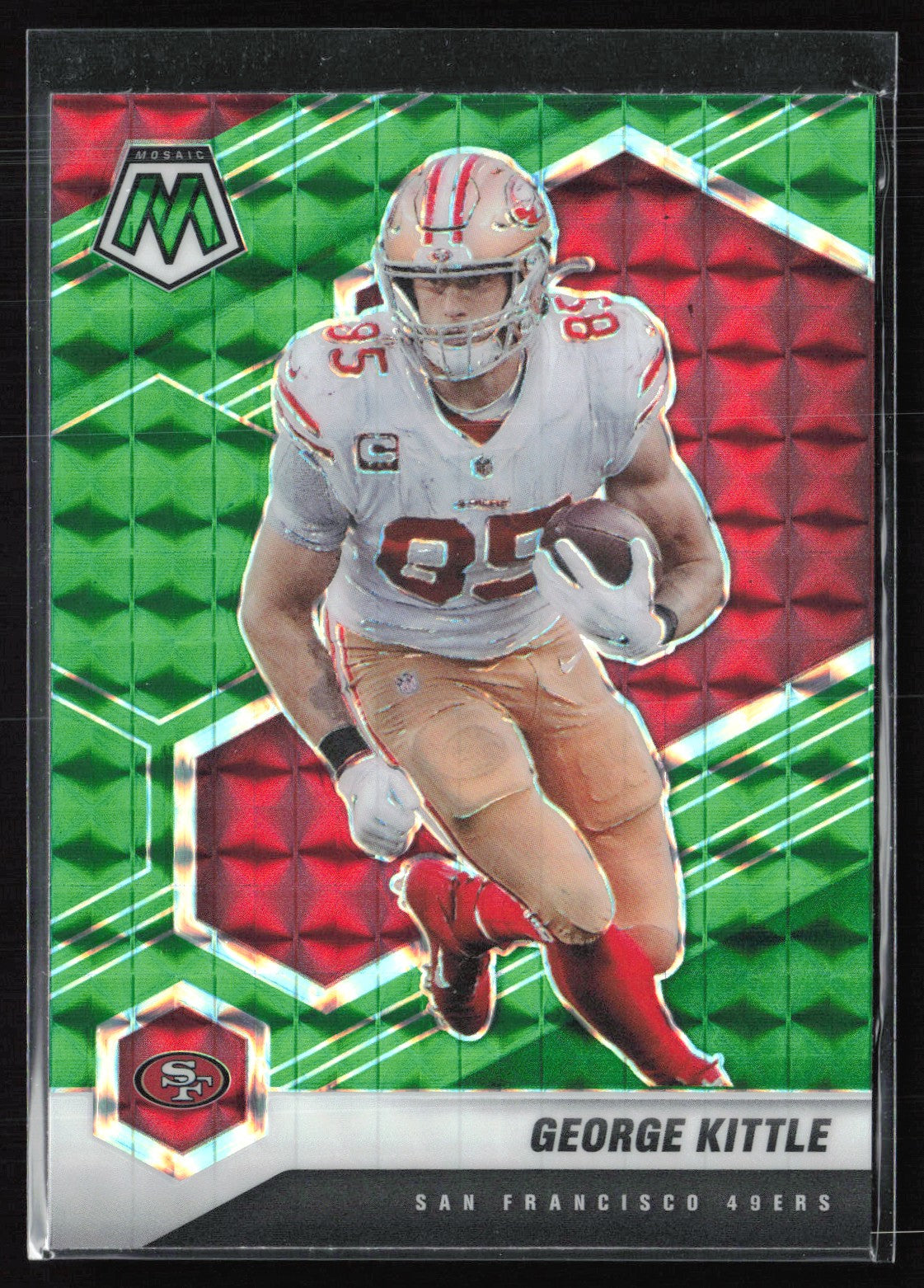 George Kittle Green Mosaic