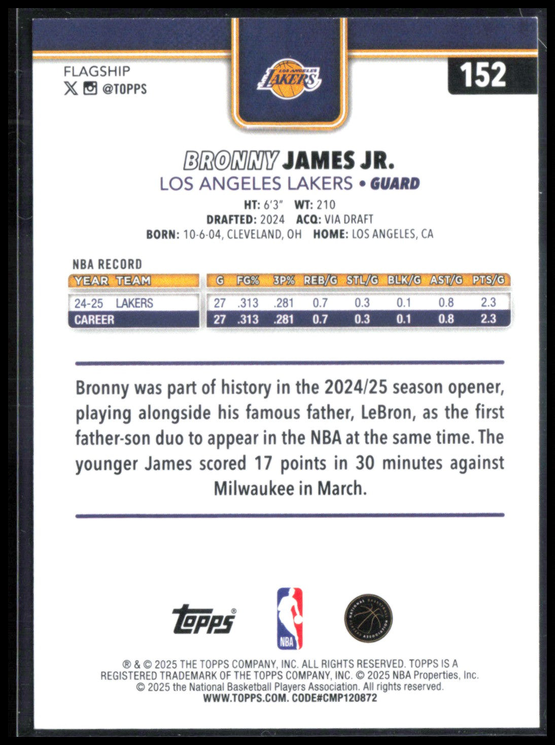 Bronny James Jr. Sandglitter