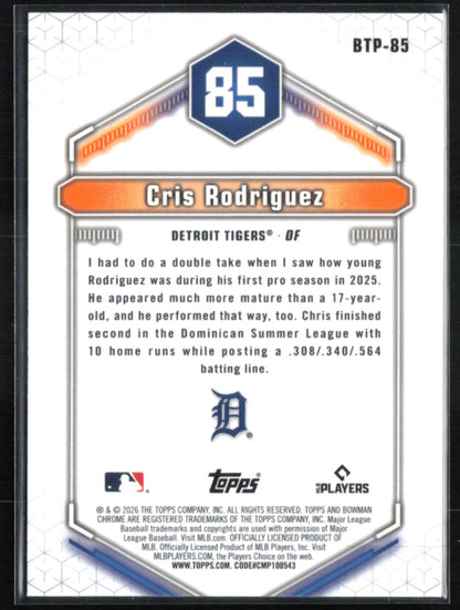 Cris Rodriguez Top 100