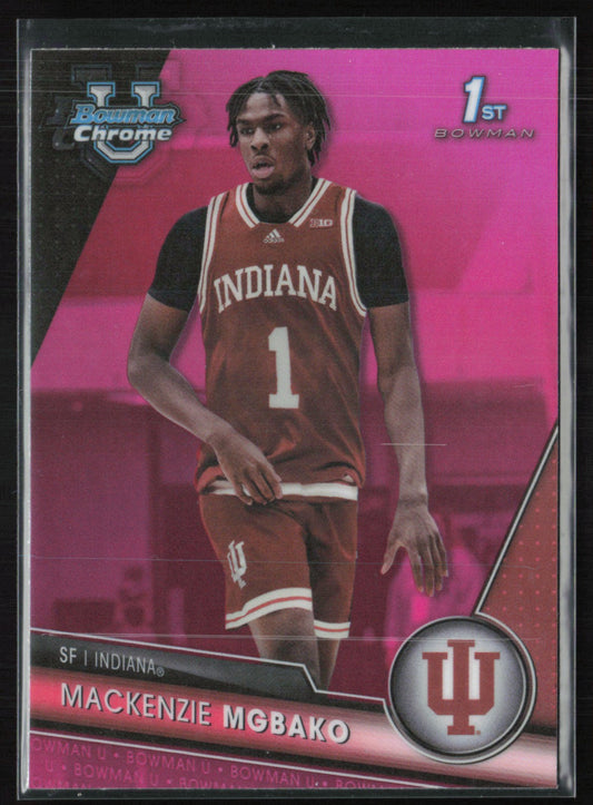 Mackenzie Mgbako 1st Bowman Pink Refractor