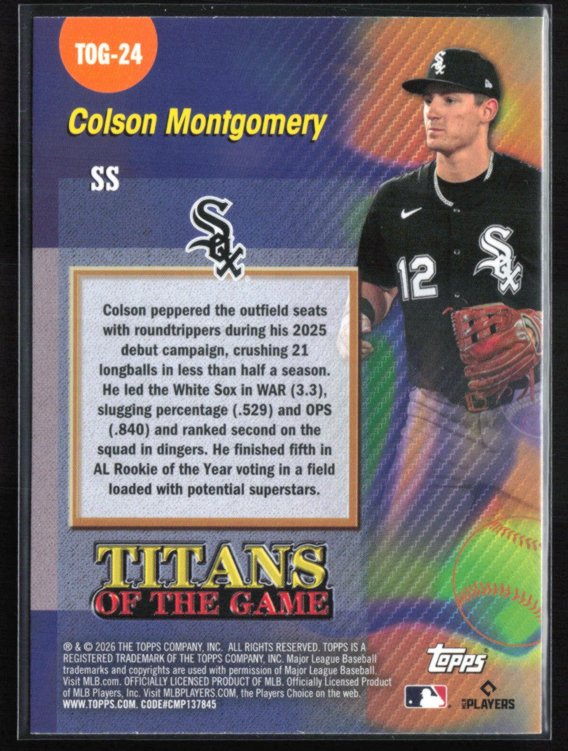Colson Montgomery RC