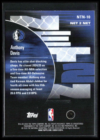 Anthony Davis Net 2 Net
