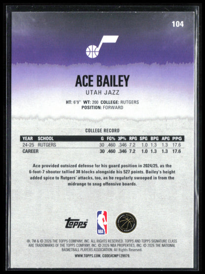Ace Bailey RC