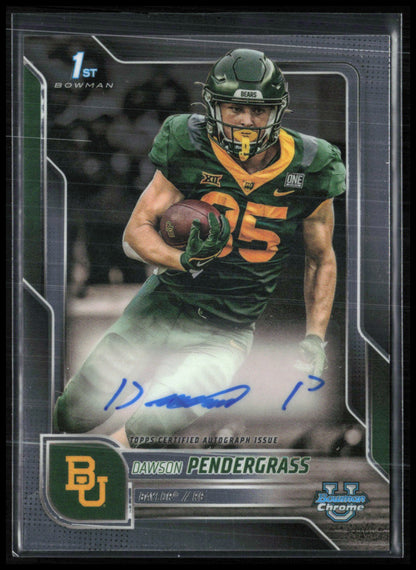 Dawson Pendergrass 1st Bowman Auto