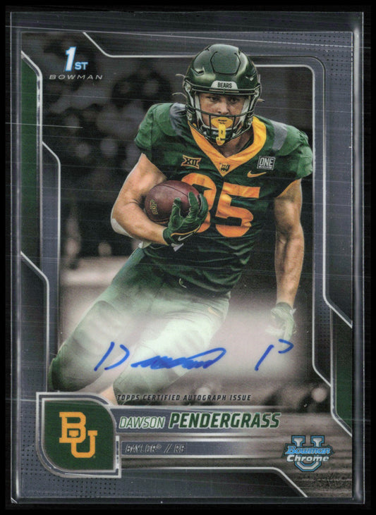 Dawson Pendergrass 1st Bowman Auto