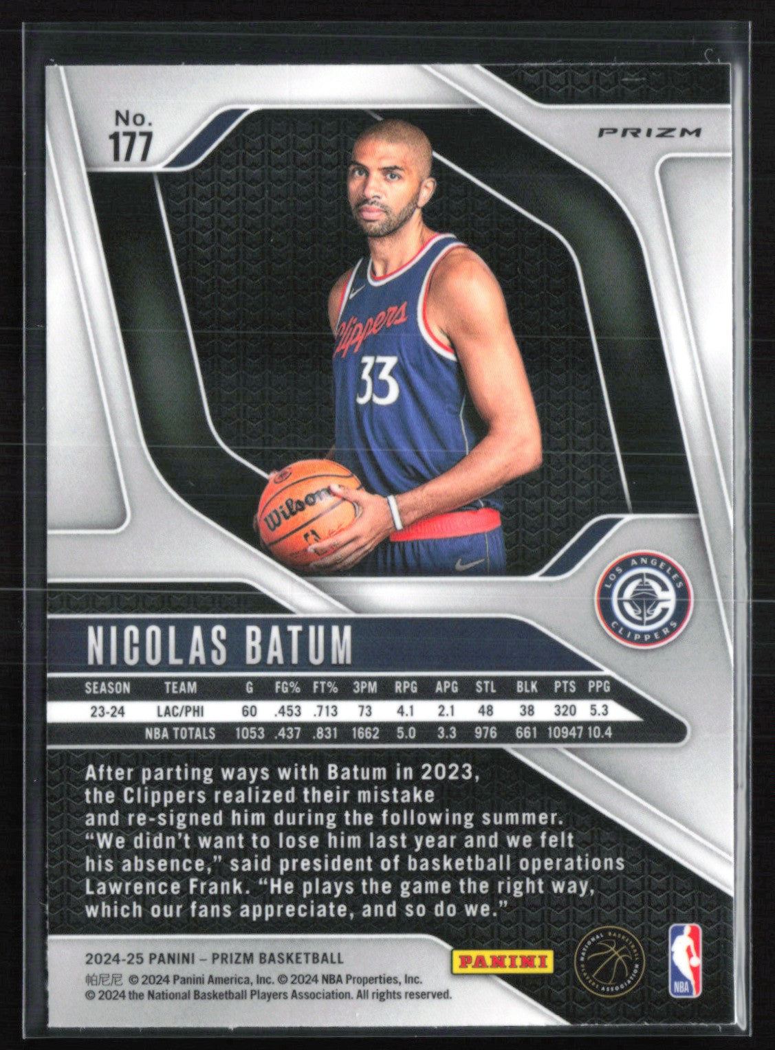 Nicolas Batum Pink Ice