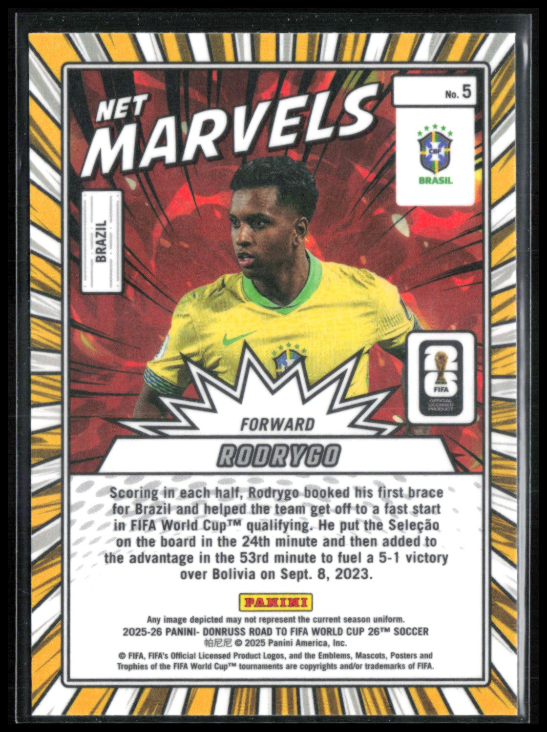 Rodrygo Net Marvels