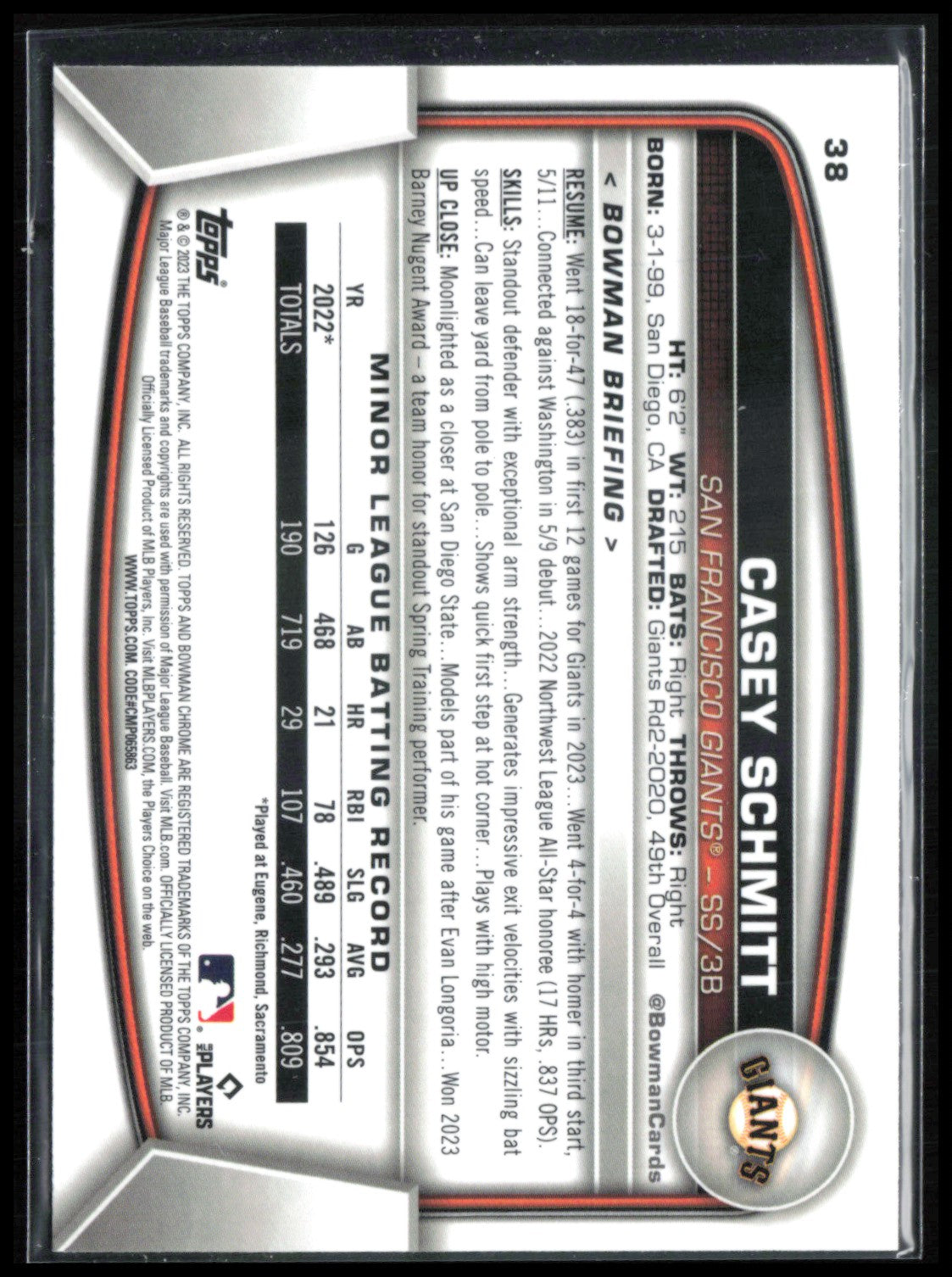 Casey Schmitt RC