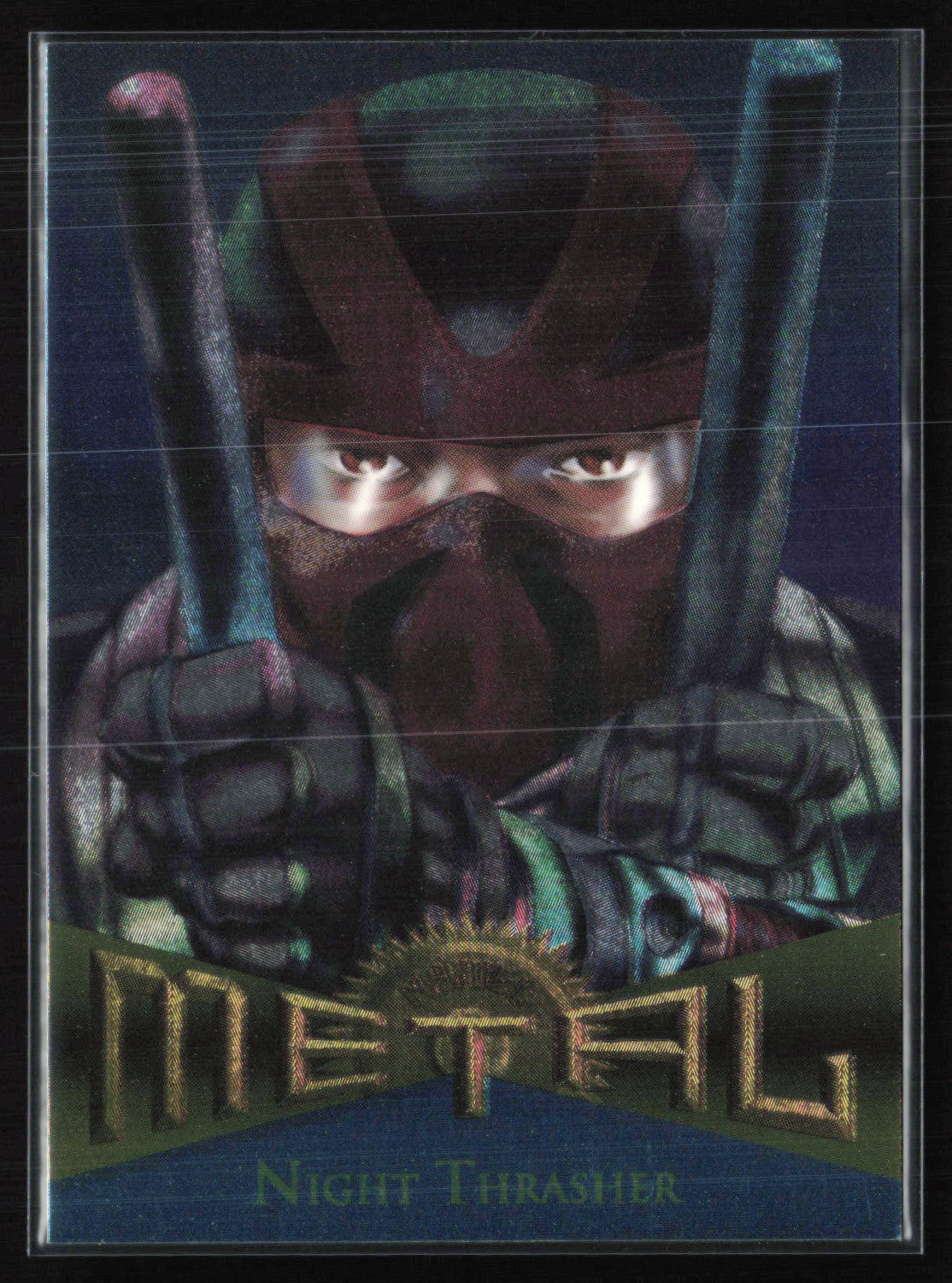Night Thrasher 1996 Marvel Metal