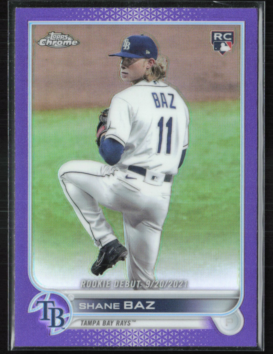 Shane Baz RC Purple Refractor