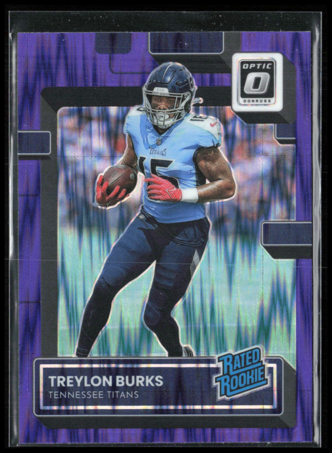 Treylon Burks RC Purple Shock