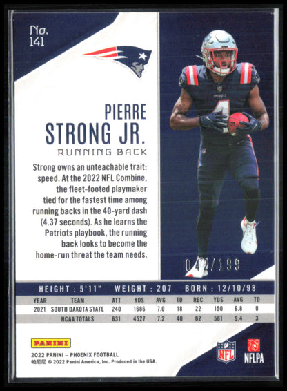 Pierre Strong Jr. RC Pink /199