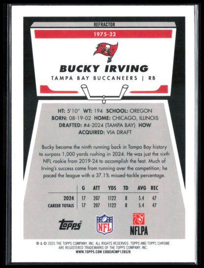 Bucky Irving Refractor