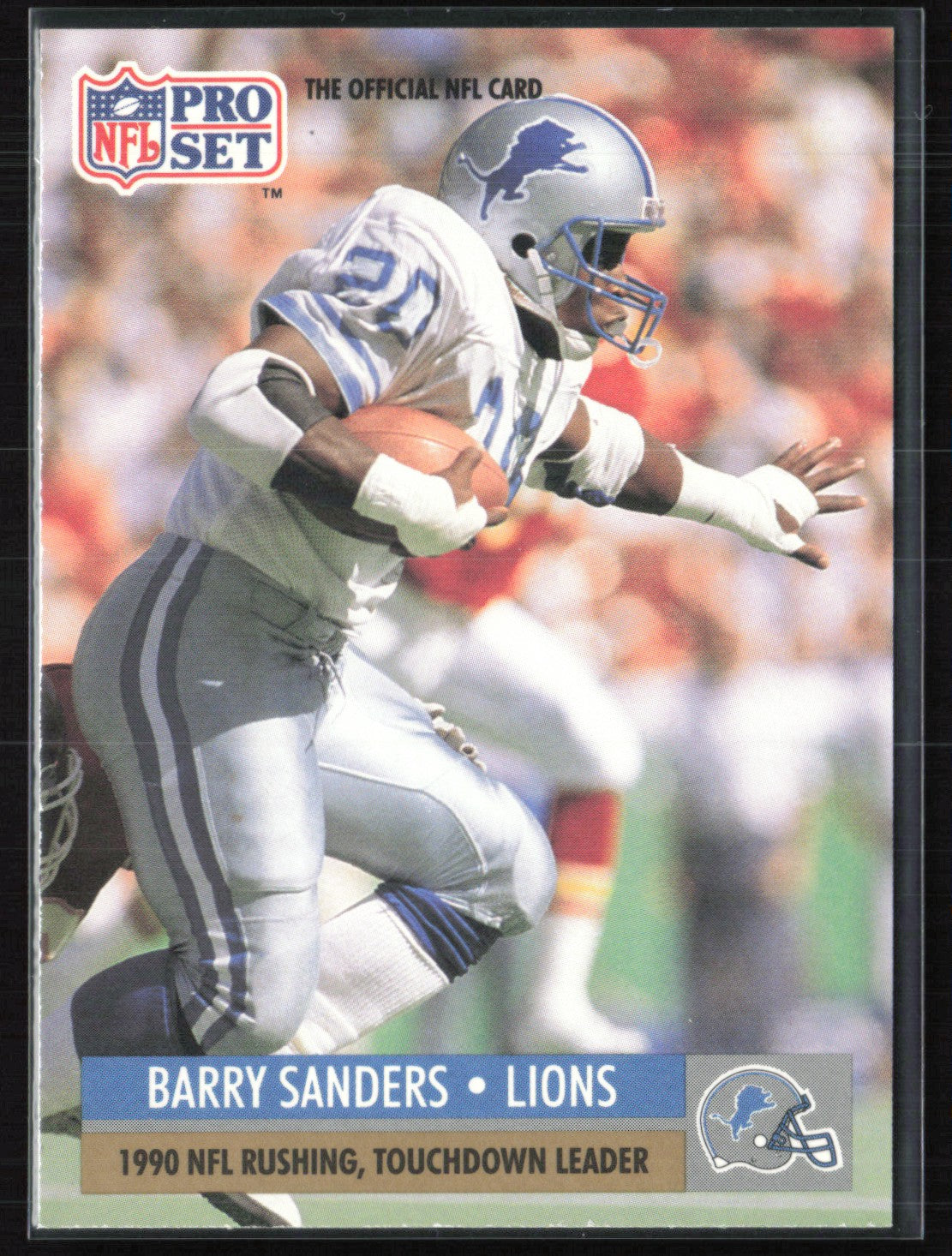 Barry Sanders 1991 Pro Set