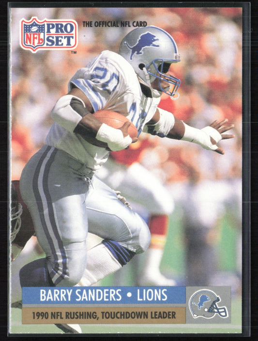 Barry Sanders 1991 Pro Set
