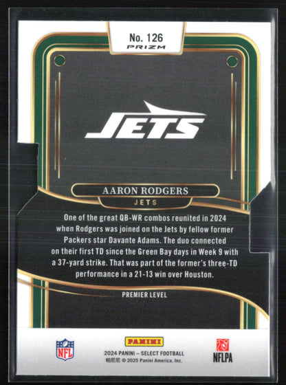 Aaron Rodgers Silver Die-Cut