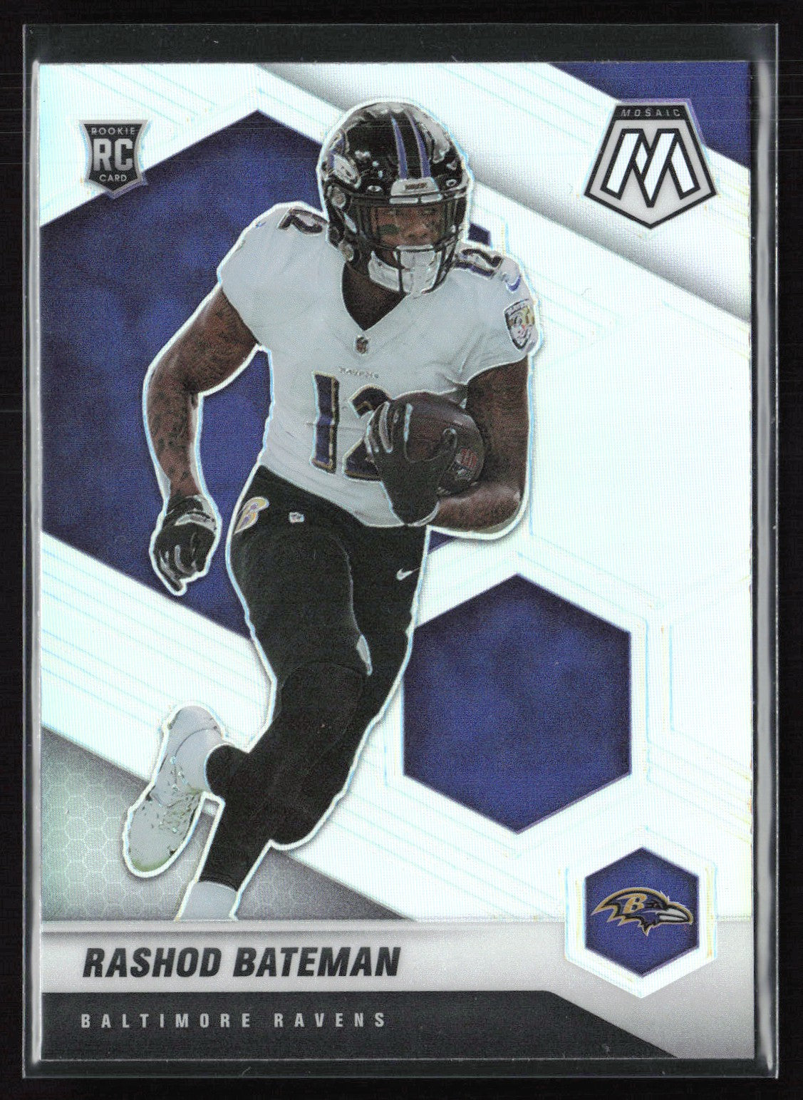 Rashod Bateman RC Holo 2021 Mosaic