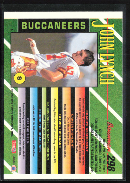 John Lynch 1993 Bowman