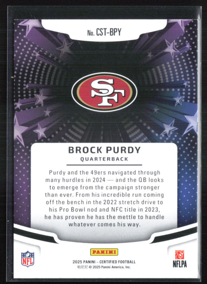 Brock Purdy Certified Stars