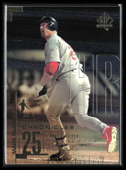 Mark McGwire 1999 SP Authentic