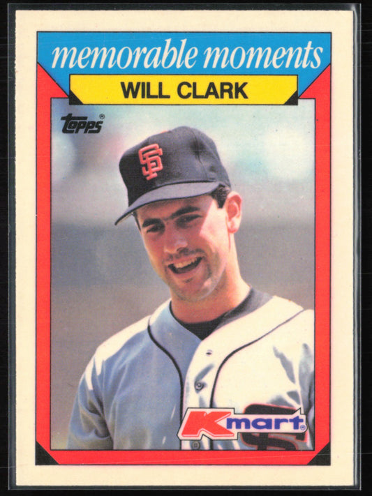 Will Clark 1988 Topps Kmart