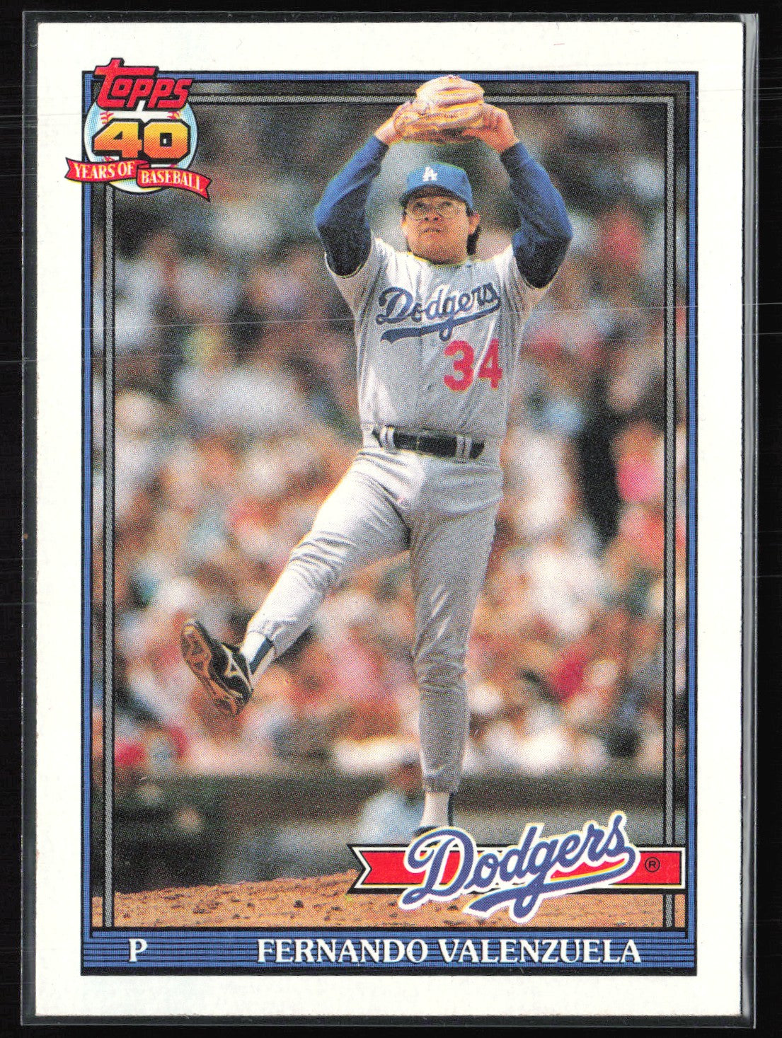 Fernando Valenzuela 1991 Topps