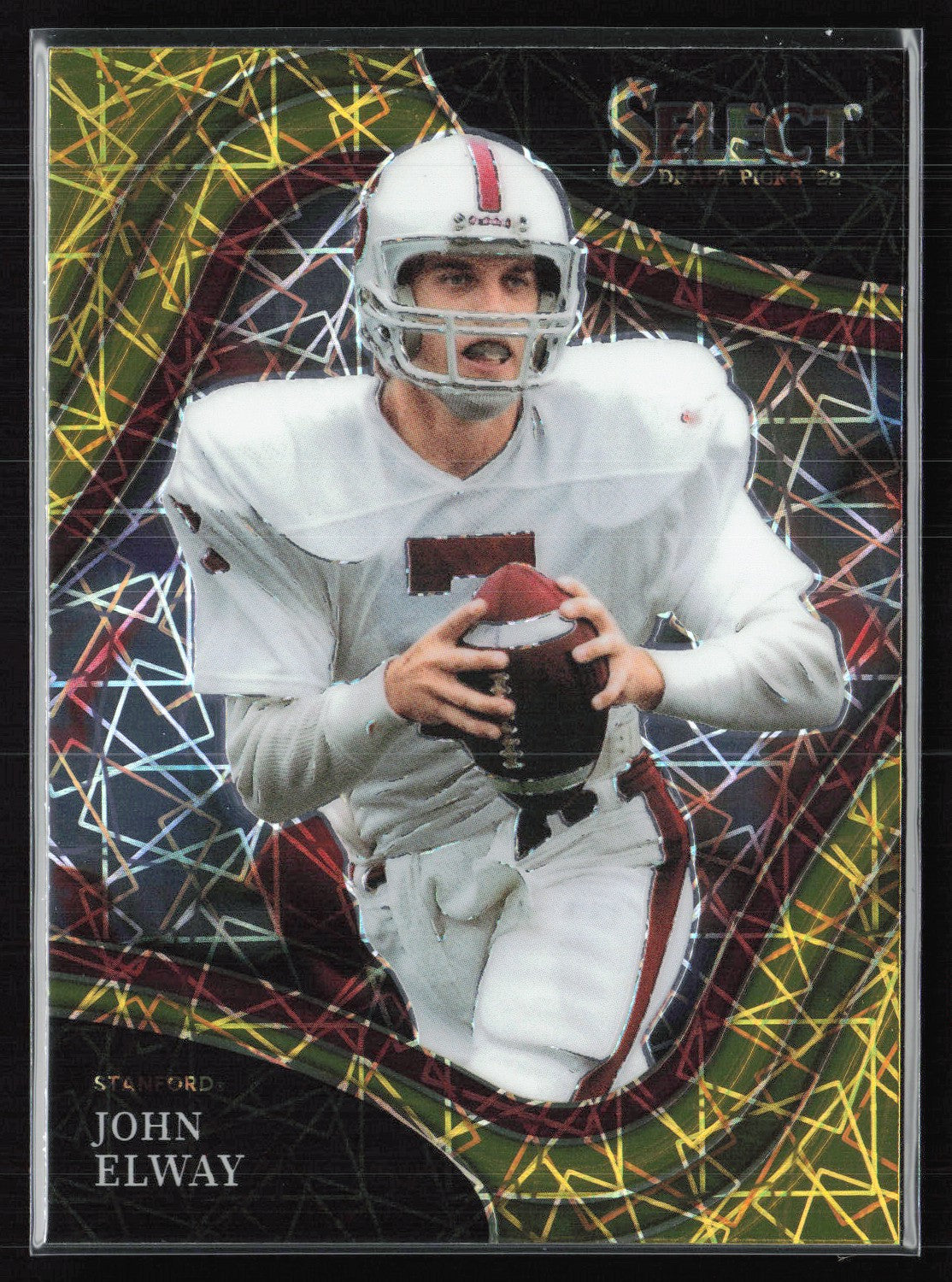 John Elway Yellow Laser Field Level