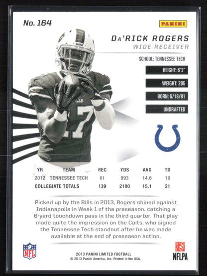 Da'Rick Rogers RC /49