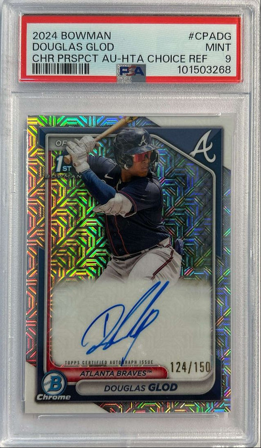 Douglas Glod Auto /150 Mojo PSA 9