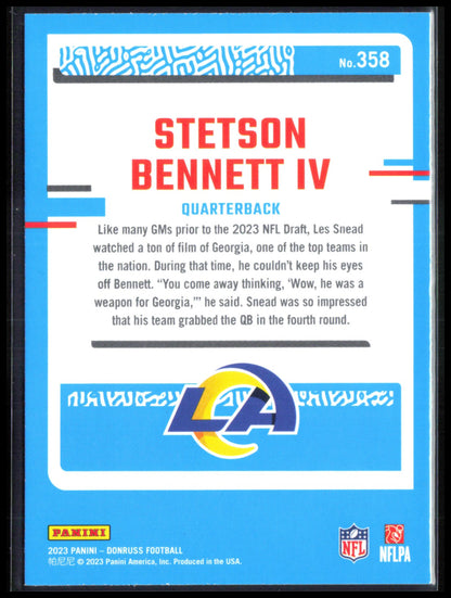 Stetson Bennett IV RC