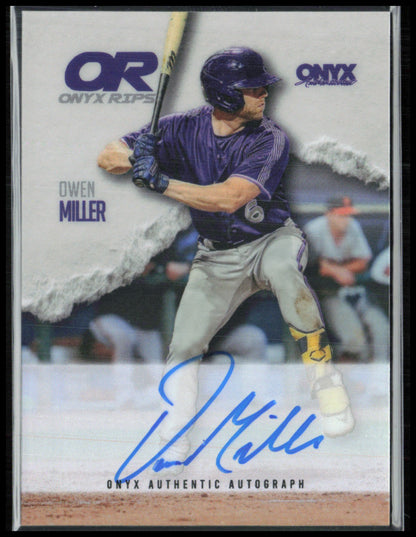Owen Miller Auto Onyx Rips
