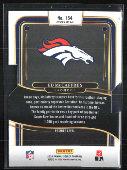 Ed McCaffrey Silver Die-Cut