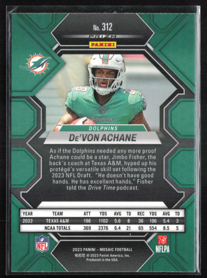 De'Von Achane RC
