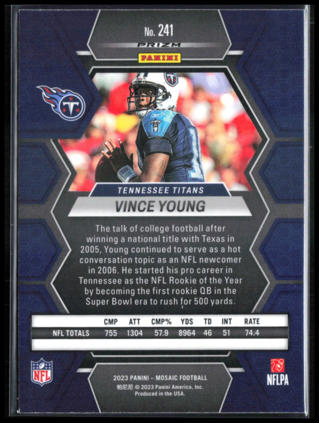 Vince Young Reactive Yellow