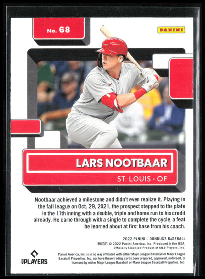 Lars Nootbaar RC Rated Rookie