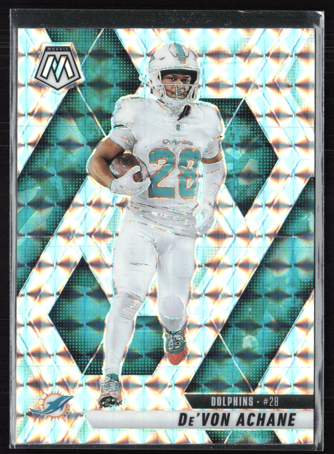 De'Von Achane Mosaic Prizm