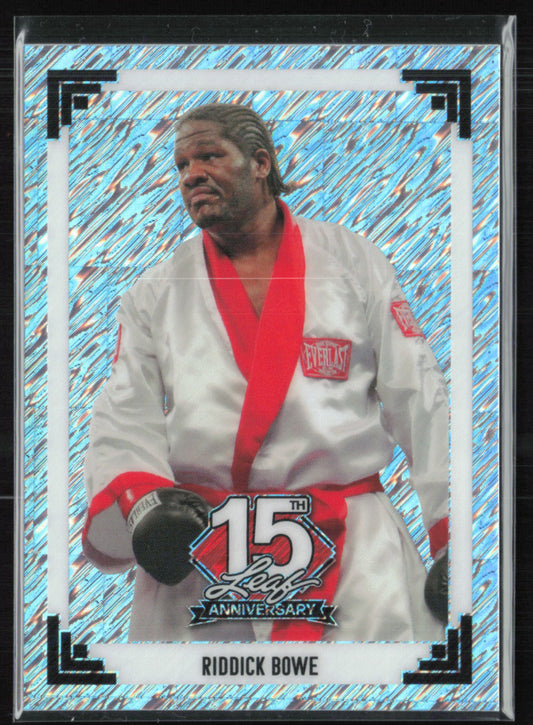 Riddick Bowe /15 Shimmer 2025 Leaf