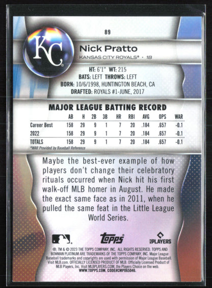 Nick Pratto RC