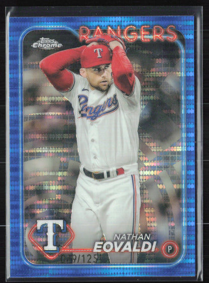 Nathan Eovaldi Blue Sonar /125