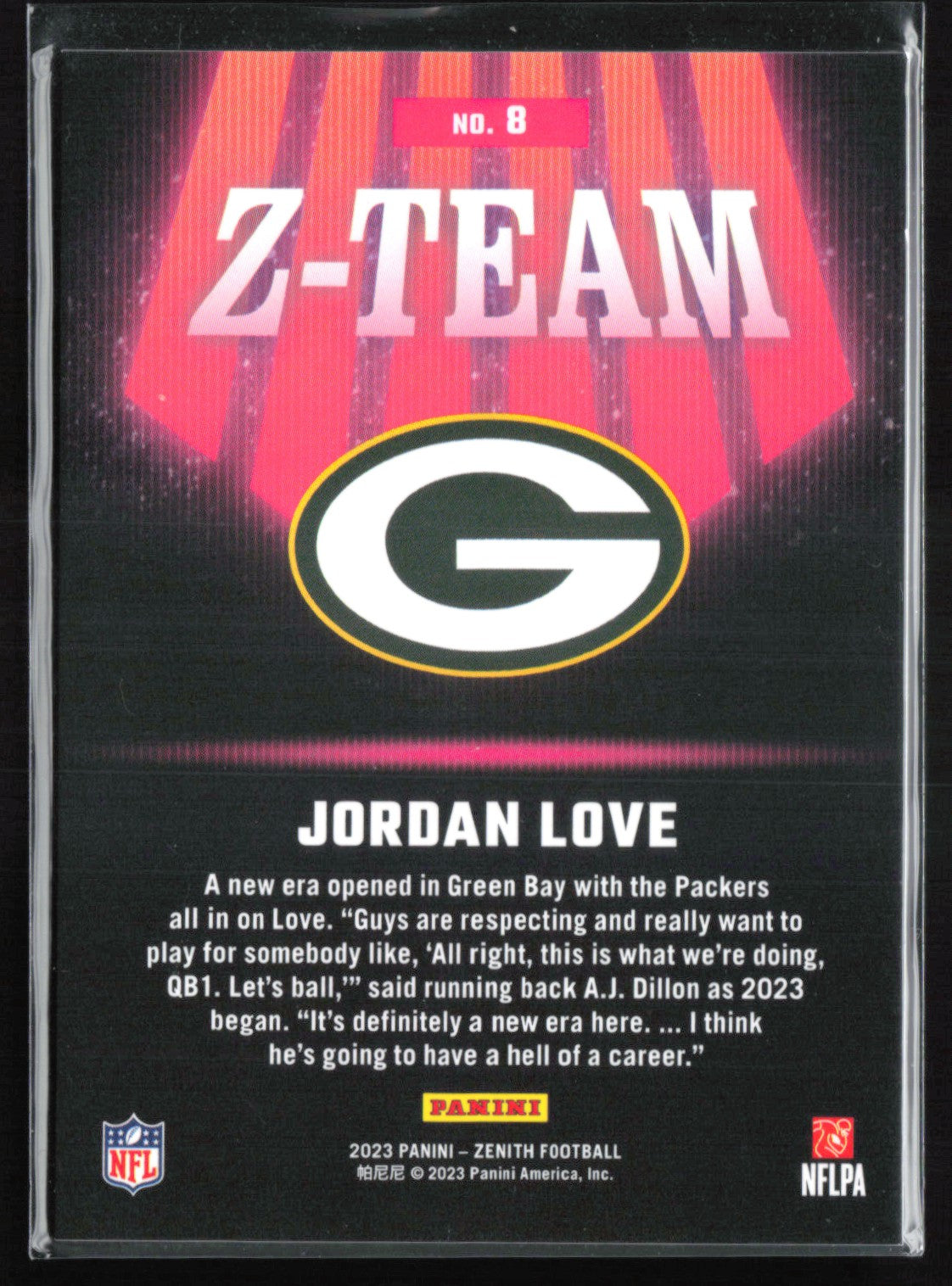 Jordan Love Z-Team