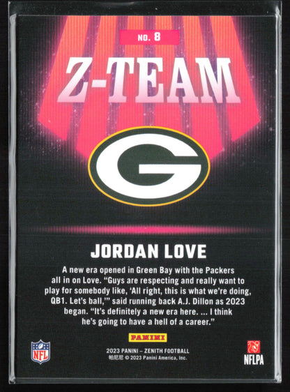 Jordan Love Z-Team