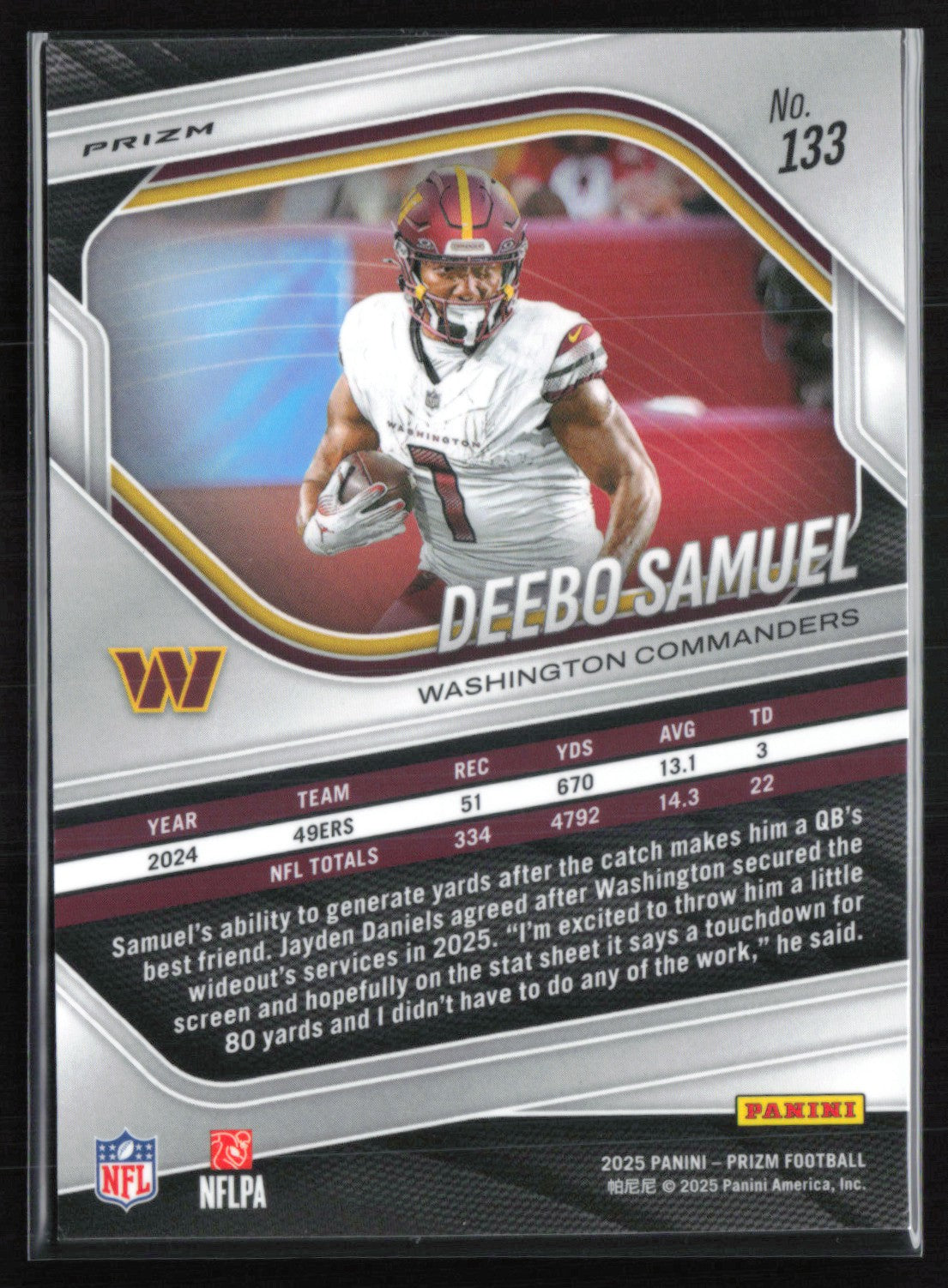 Deebo Samuel Green Shock