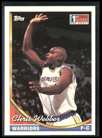 Chris Webber 1993 Topps