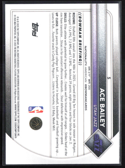 Ace Bailey RC