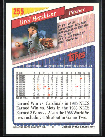Orel Hershiser