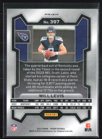 Will Levis RC Green Wave